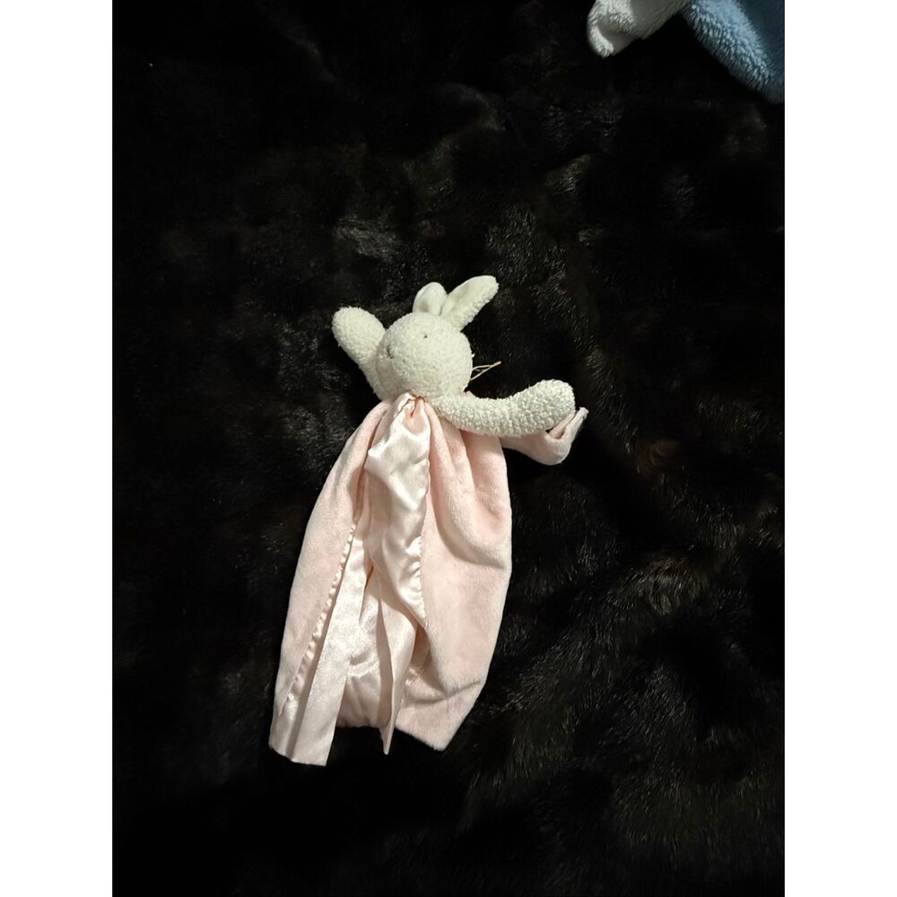 BUNNIES BY THE BAY Blossoms Buddy Blanket Lovey Pink Best Friends Indeed